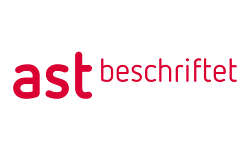 ast beschriftet